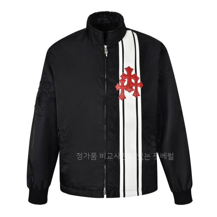 크*하츠 십자가 크로스 패치 코튼 자켓
