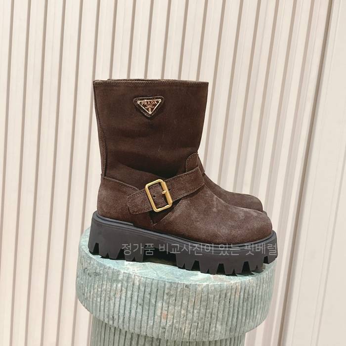 프*다 레더 숏 부츠