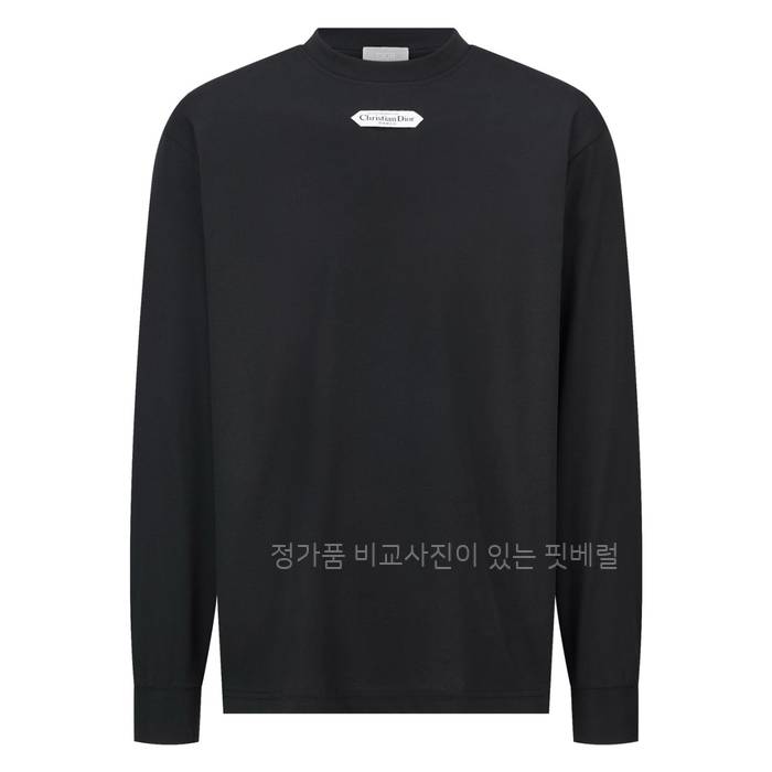 디* 파리즈 라벨 롱 슬리브 긴팔티셔츠