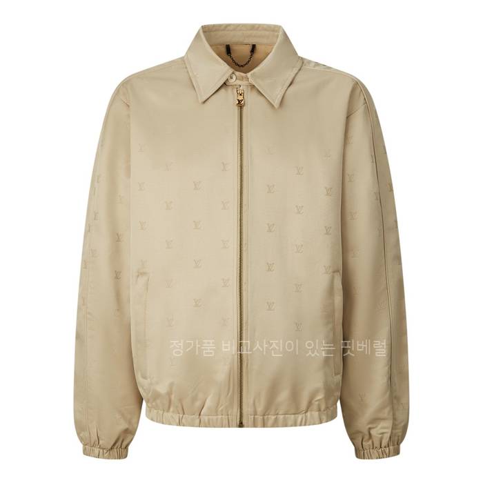 루*비통 LV 자카드 블루종 자켓