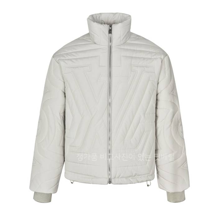 루*비통 퀄티드 테크니컬 블루종 문스트럭 다운 자켓