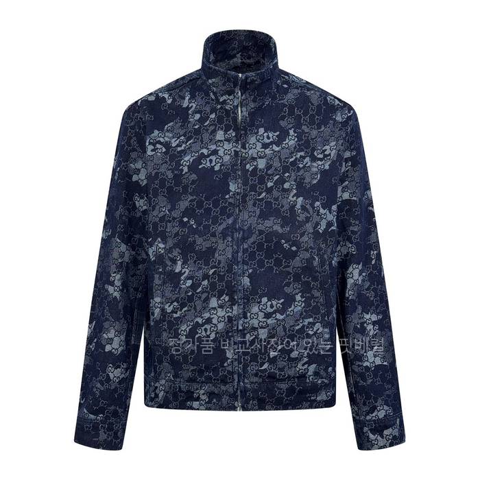 구* GG 자카드 데님 자켓