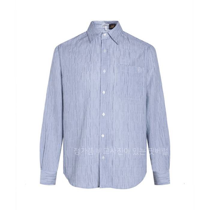 로*베 애너그램 스트라이프 셔츠