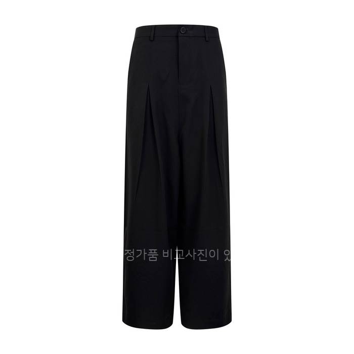 로*베 버클 코튼 팬츠