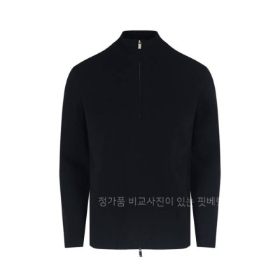디* 아이콘 지퍼 니트