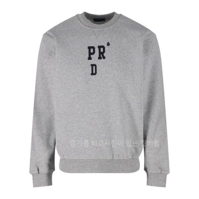 프*다 로고 크루넥 스웨트셔츠 맨투맨