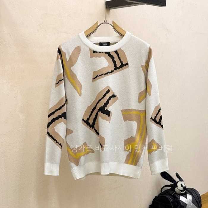 [국내배송] 펜* FF 자카드 울니트