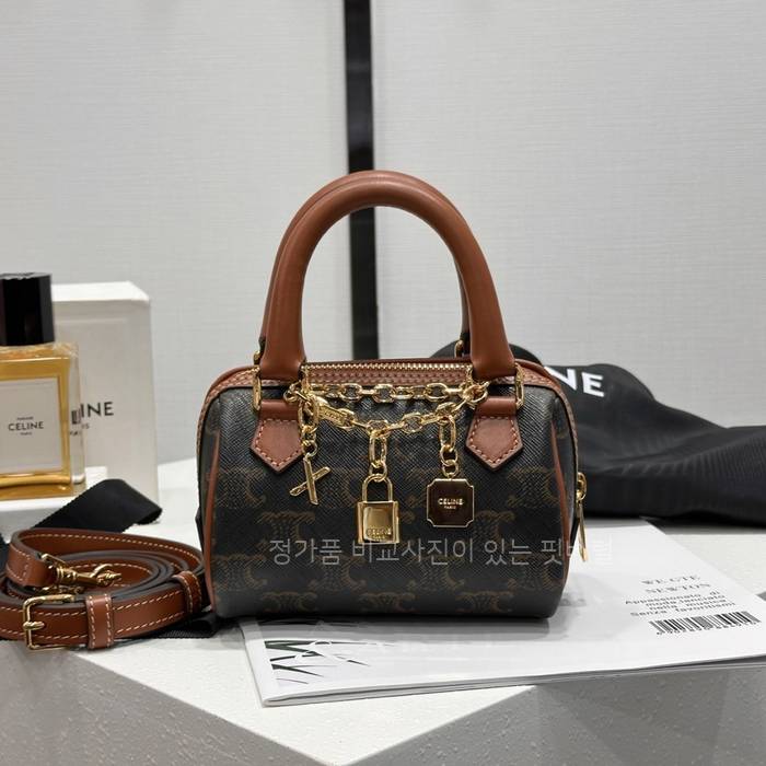 셀*느 195112 트리오페 보스턴백 미니