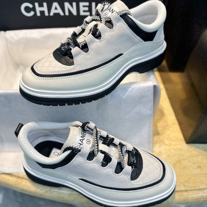 샤* 25C 퀄팅 스니커즈