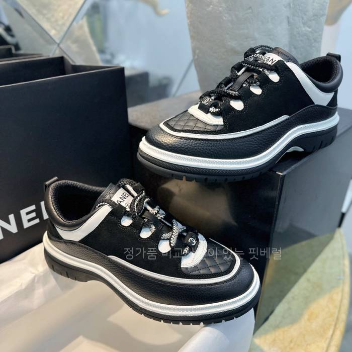 샤* 25C 퀄팅 스니커즈