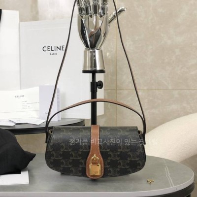 셀*느 10I592 트리오페 타부 스트랩 클러치