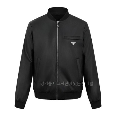 프*다 리버시블 레더 보머 자켓