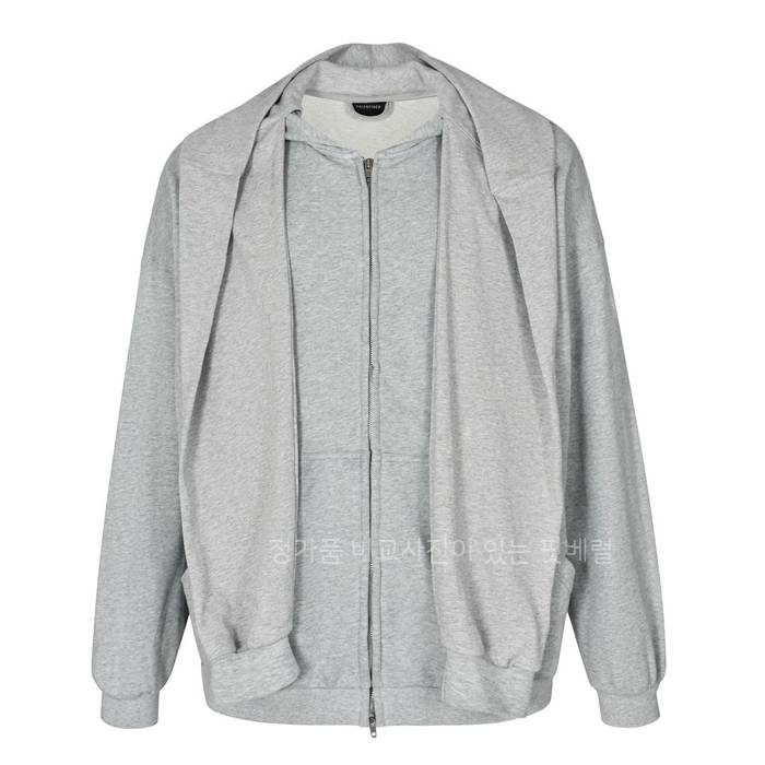 발*시아가 페이크 투피스 후드집업 자켓