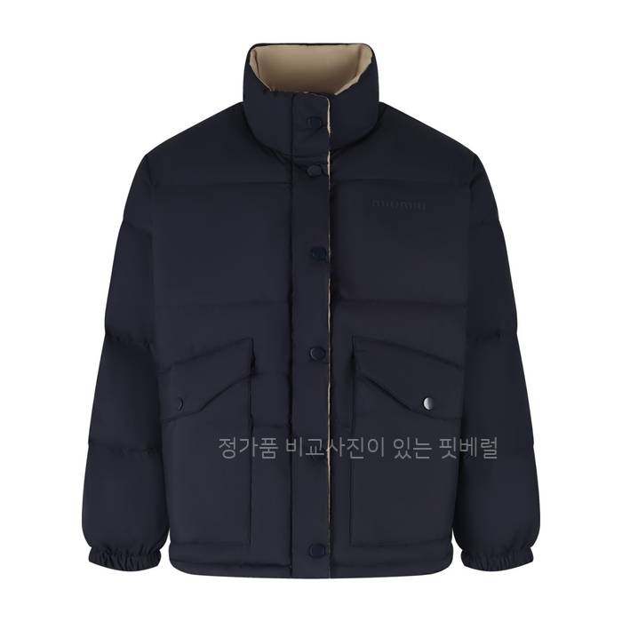 미*미우 리버시블 다운 패딩