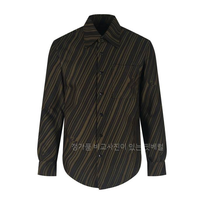 루*비통 코튼 자카드 셔츠