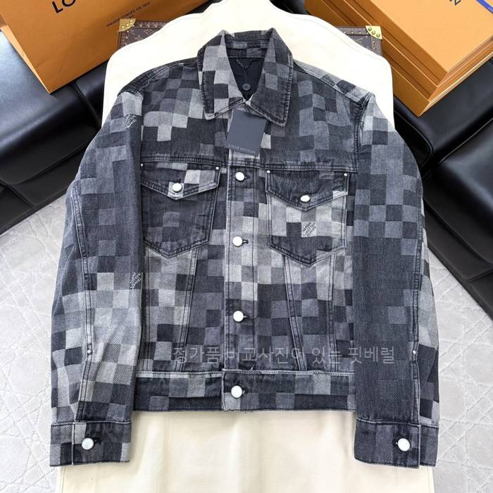 루*비통 다모플라주 클래식 데님 자켓