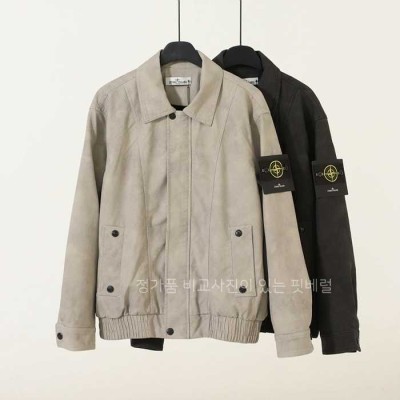 [국내배송] 스*아일랜드 밍크안감 레더 블루종 자켓 (2color)