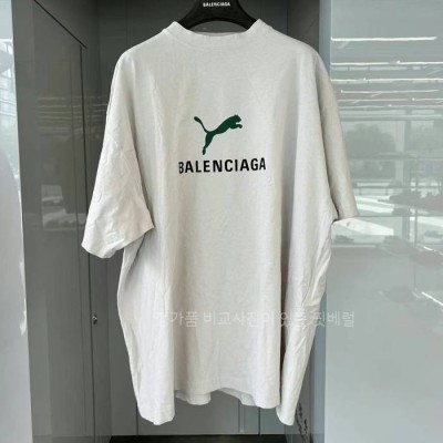 발*시아가x퓨* 콜라보 페이디드 반팔티셔츠