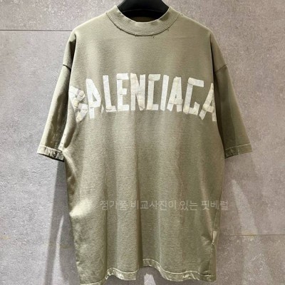 발*시아가 테이프 타입 반팔티셔츠