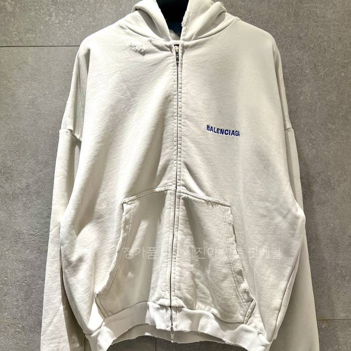 발*시아가 백 후드집업 자켓