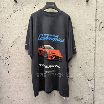 발*시아가x오토모빌리 람보르기니 반팔티셔츠