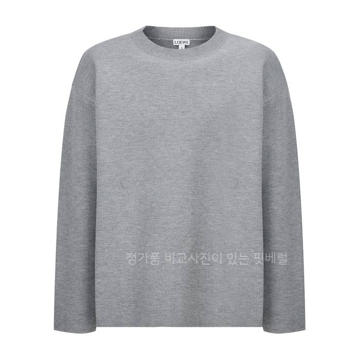 로*베 자수 패치 니트