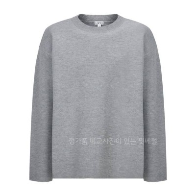 로*베 자수 패치 니트