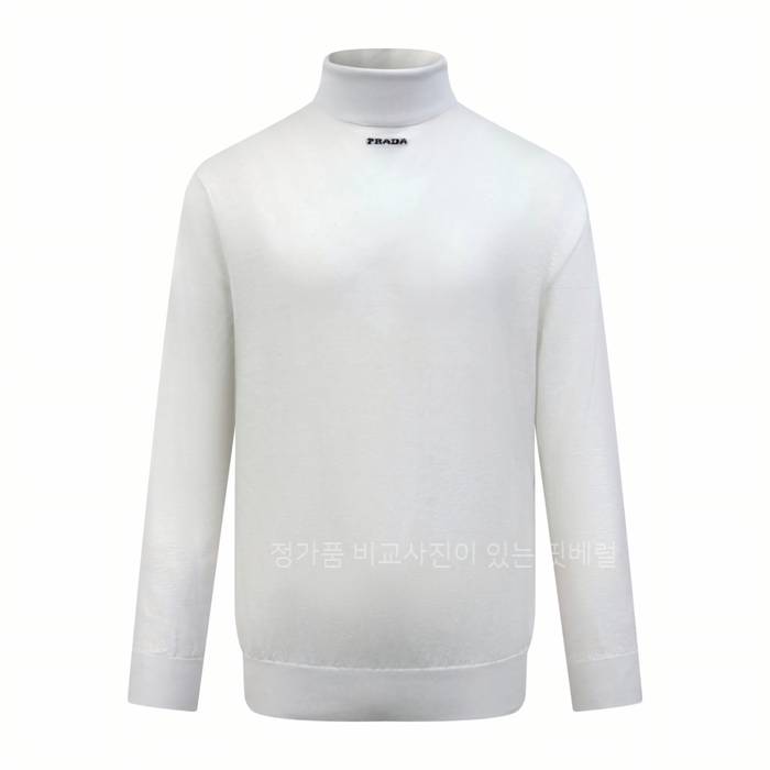 프*다 로고 터틀넥 니트