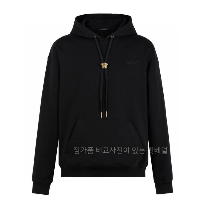 베*사체 자수 로고 후드티셔츠