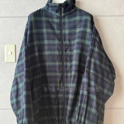 발*시아가 체크 플란넬 셔츠 자켓