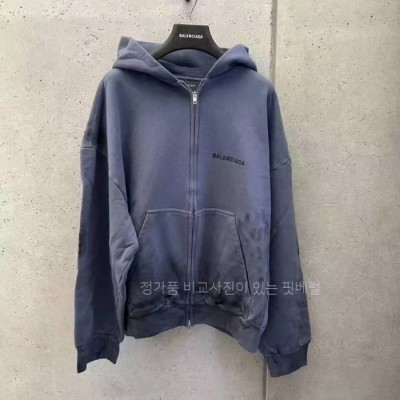 발*시아가 로고 후드집업 자켓