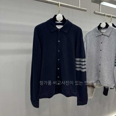 [국내배송] 톰*라운 캐시미어 저지 스티치 사선 셔츠