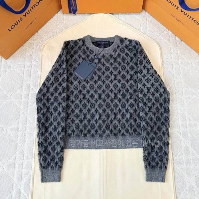 루*비통 브러시드 모노그램 풀오버 니트 여성용