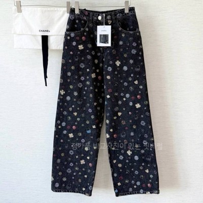 샤* 25B 까멜리아 데님 팬츠