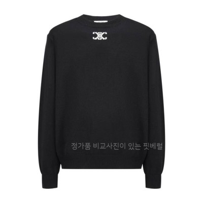 셀*느 트리오페 자카드 니트