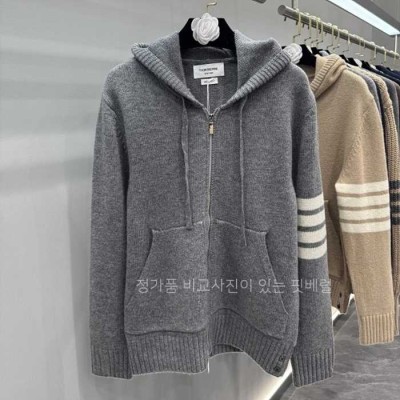 [국내배송] 톰*라운 25FW 인타르시아 보트 후드 집업