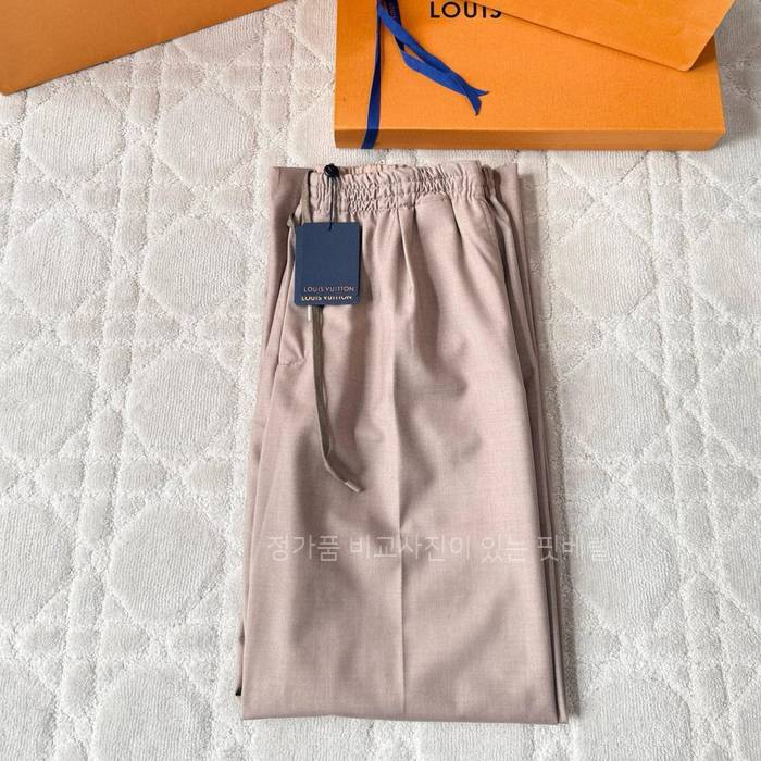 루*비통 캐주얼 드로스트링 팬츠