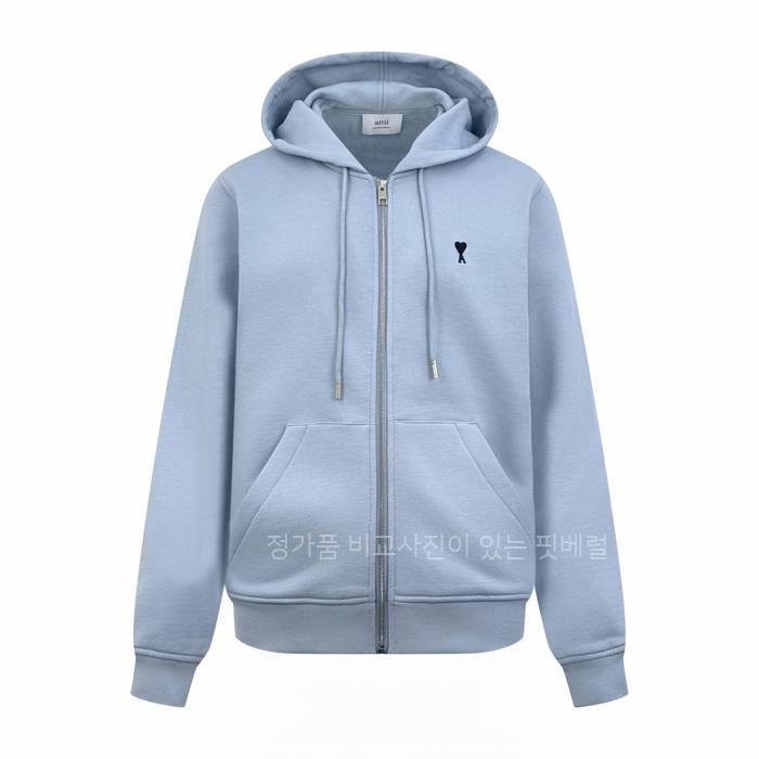 아* 하트 로고 후드집업 자켓