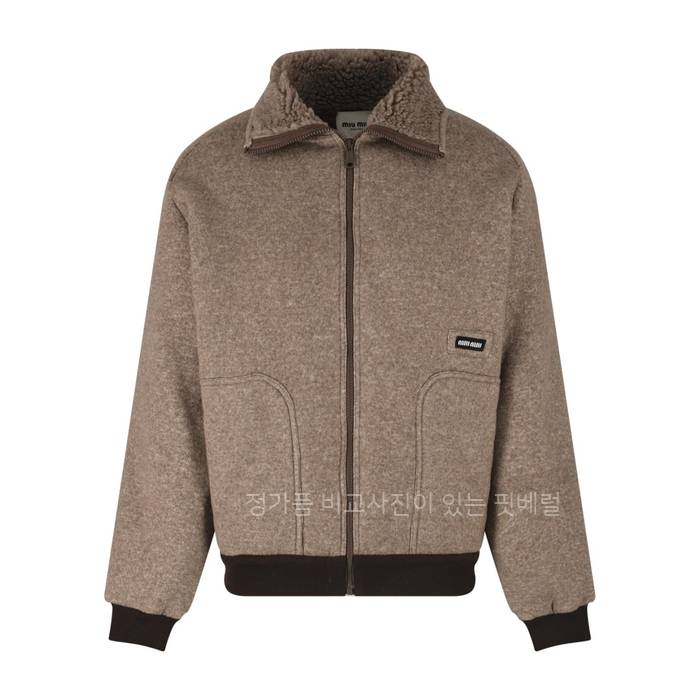 미*미우 램스울 자켓