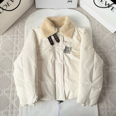 로*베 퍼 카라 푸퍼 다운 패딩 여성용