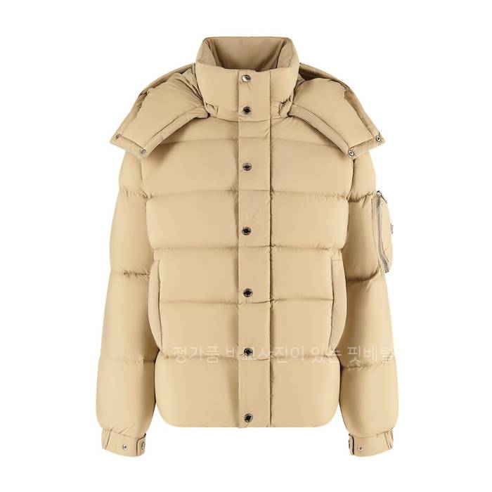 프*다 포켓 로고 다운 패딩