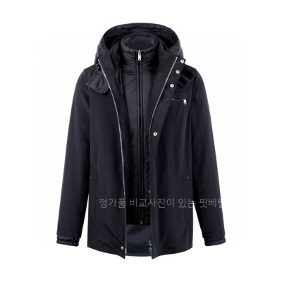 프*다 스탠드 카라 투피스 다운 자켓