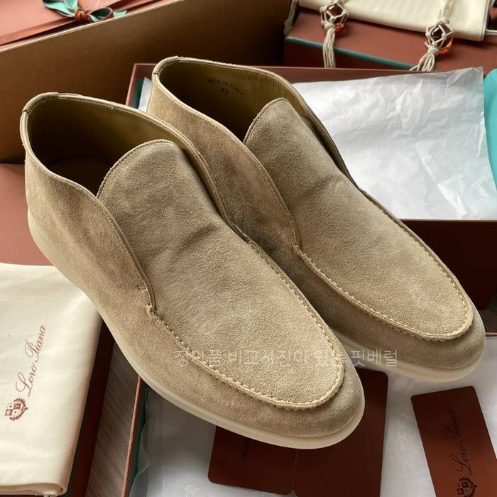 로*피아나 오픈 워크 처카 부츠