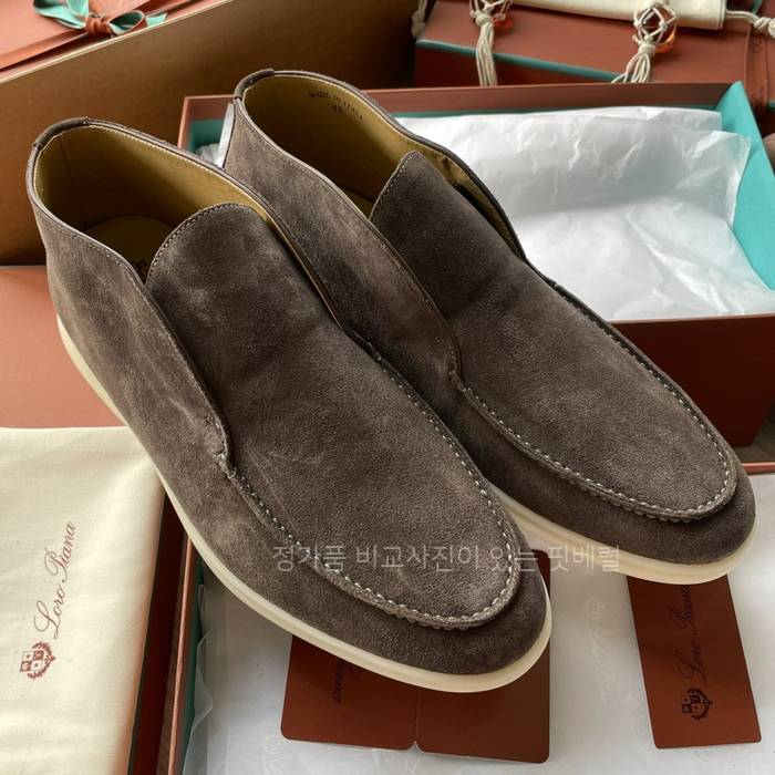 로*피아나 오픈 워크 처카 부츠