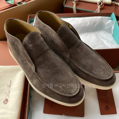 로*피아나 오픈 워크 처카 부츠