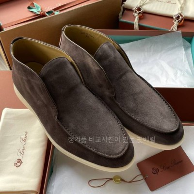 로*피아나 오픈 워크 처카 부츠