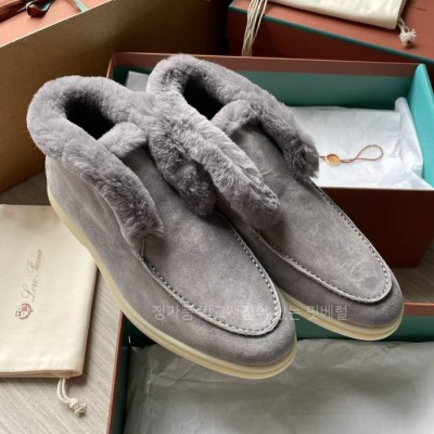 로*피아나 오픈 워크 로퍼