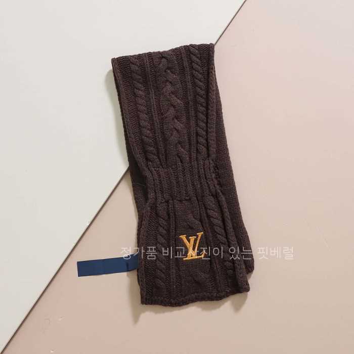 [국내배송] 루*비통 온리 LV 미니 케이블 스카프