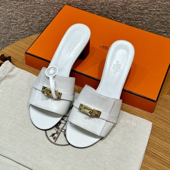 에*메스 지지 뮬 힐 샌들