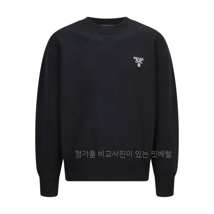 프*다 로고 울 니트